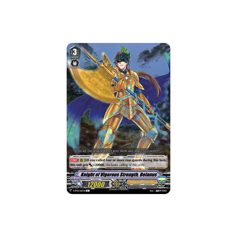 Vanguard_TCG_card_V-BT03_057EN_C_Knight_of_Vigorous_Strength_Belanus_Miyaji_Academy_CF_Club