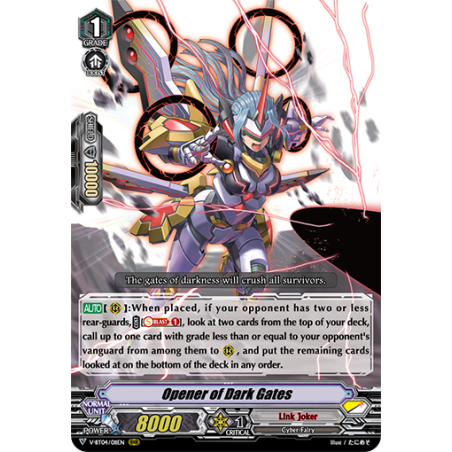 Vanguard_TCG_card_V-BT04_011EN_RRR_Opener_of_Dark_Gates_Vilest_Deletor