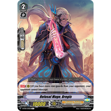 Vanguard_TCG_card_V-BT04_043EN_C_Refusal_Mage_Bregis_Vilest_Deletor