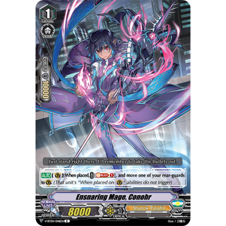 Vanguard_TCG_card_V-BT04_048EN_C_Ensnaring_Mage_Conohr_Vilest_Deletor
