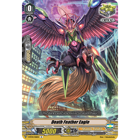 Vanguard_TCG_card_V-BT04_051EN_C_Death_Feather_Eagle_Vilest_Deletor