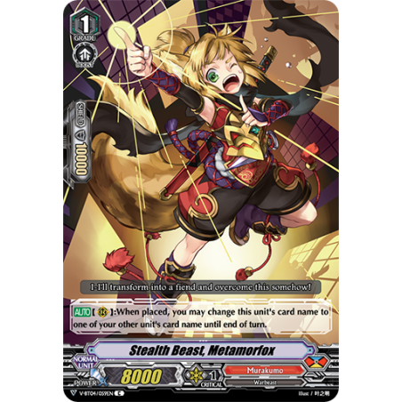 Vanguard_TCG_card_V-BT04_059EN_C_Stealth_Beast_Metamorfox_Vilest_Deletor
