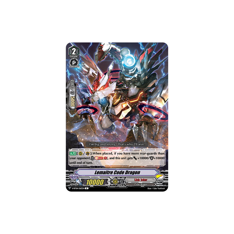 Vanguard_TCG_card_V-BT04_063EN_C_Lemaitre_Code_Dragon_Vilest_Deletor