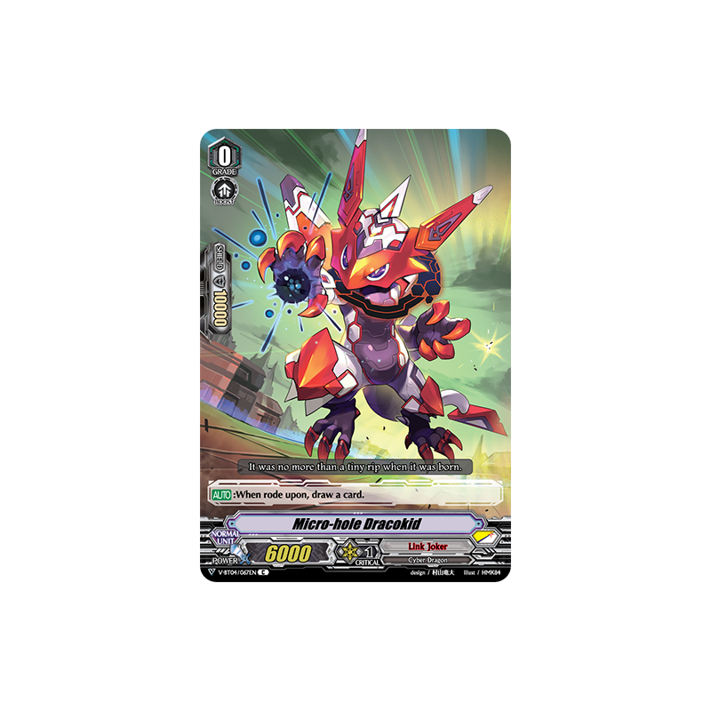 Vanguard_TCG_card_V-BT04_067EN_C_Micro-hole_Dracokid_Vilest_Deletor