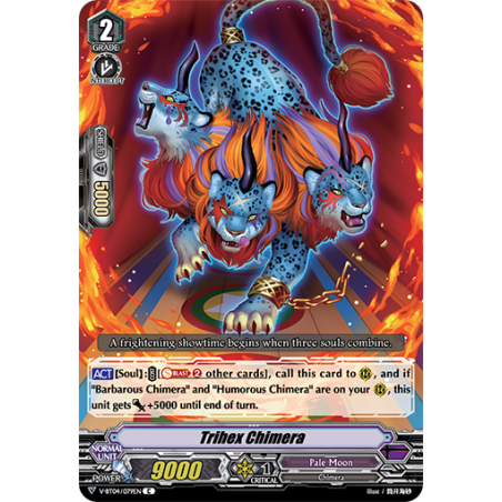 Vanguard_TCG_card_V-BT04_079EN_C_Trihex_Chimera_Vilest_Deletor
