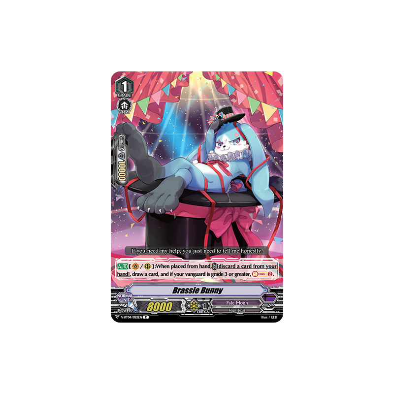 Vanguard_TCG_card_V-BT04_083EN_C_Brassie_Bunny_Vilest_Deletor