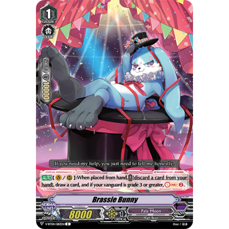 Vanguard_TCG_card_V-BT04_083EN_C_Brassie_Bunny_Vilest_Deletor
