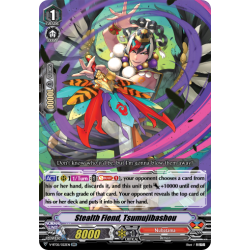 Vanguard_TCG_card_V-BT05_022EN_RR_Stealth_Fiend_Tsumujibashou_Aerial_Steed_Liberation