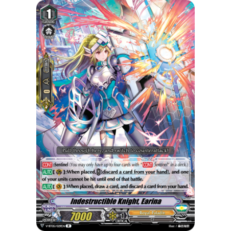 Vanguard_TCG_card_V-BT05_029EN_R_Indestructible_Knight_Earina_Aerial_Steed_Liberation