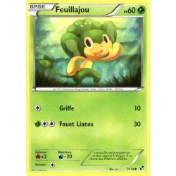 Pokémon 7/114 Feuillajou Commune Noir & Blanc Noir & Blanc
