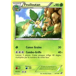 Pokémon 8/114 Feuiloutan Peu commune Noir & Blanc Noir & Blanc
