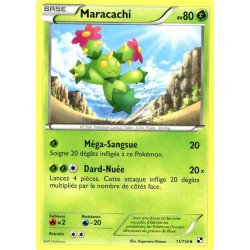 Pokémon 11/114 Maracachi Peu commune Noir & Blanc Noir & Blanc