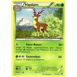 Pokémon 14/114 Haydaim Rare Noir & Blanc Noir & Blanc