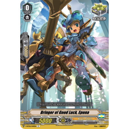 Vanguard_TCG_card_V-BT05_049EN_C_Bringer_of_Good_Luck_Epona_Aerial_Steed_Liberation