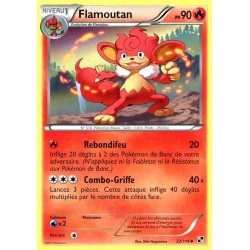 Pokémon 22/114 Flamoutan Peu commune Noir & Blanc Noir & Blanc