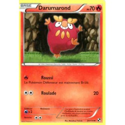 Pokémon 24/114 Darumarond Peu commune Noir & Blanc Noir & Blanc