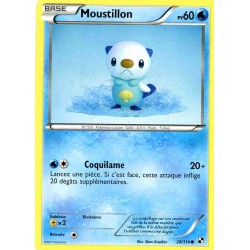 Pokémon 28/114 Moustillon Commune Noir & Blanc Noir & Blanc