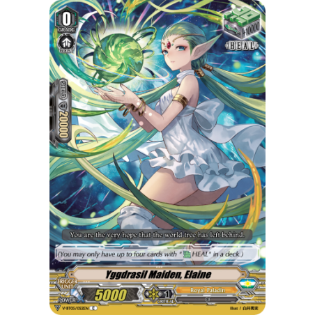 Vanguard_TCG_card_V-BT05_052EN_C_Yggdrasil_Maiden_Elaine_Aerial_Steed_Liberation