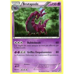 Pokémon 54/114 Brutapode Rare Noir & Blanc Noir & Blanc