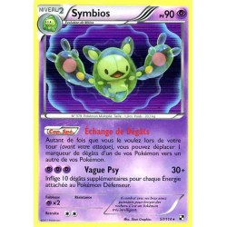 Pokémon 57/114 Symbios Holographique rare Noir & Blanc Noir & Blanc
