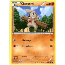 Pokémon 59/114 Charpenti Commune Noir & Blanc Noir & Blanc