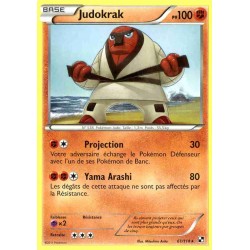 Pokémon 61/114 Judokrak Rare Noir & Blanc Noir & Blanc
