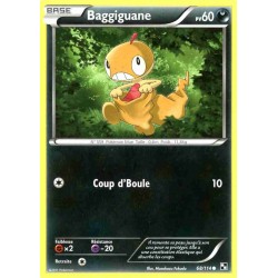 Pokémon 68/114 Baggiguane Commune Noir & Blanc Noir & Blanc