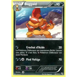 Pokémon 69/114 Baggaïd Rare Noir & Blanc Noir & Blanc