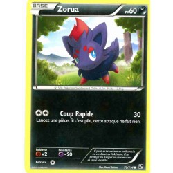 Pokémon 70/114 Zorua Commune Noir & Blanc Noir & Blanc