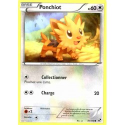 Pokémon 81/114 Ponchiot Commune Noir & Blanc Noir & Blanc
