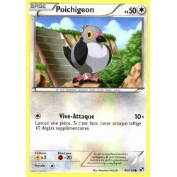Pokémon 84/114 Poichigeon Commune Noir & Blanc Noir & Blanc
