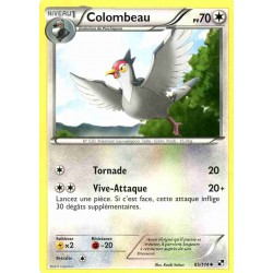 Pokémon 85/114 Colombeau Peu commune Noir & Blanc Noir & Blanc