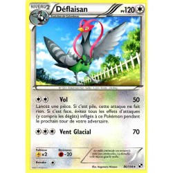 Pokémon 86/114 Déflaisan Rare Noir & Blanc Noir & Blanc