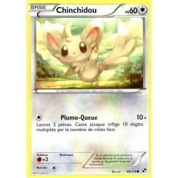Pokémon 88/114 Chinchidou Commune Noir & Blanc Noir & Blanc