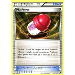 Pokémon 96/114 PlusPower Peu commune Noir & Blanc Noir & Blanc