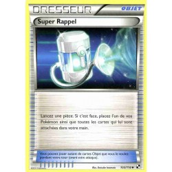 Pokémon 103/114 Super Rappel Peu commune Noir & Blanc Noir & Blanc