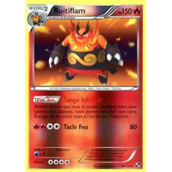 Pokémon 20/114 Roitiflam REVERSE Noir & Blanc Noir & Blanc