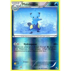 Pokémon 30/114 Mateloutre REVERSE Noir & Blanc Noir & Blanc
