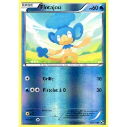 Pokémon 33/114 Flotajou REVERSE Noir & Blanc Noir & Blanc
