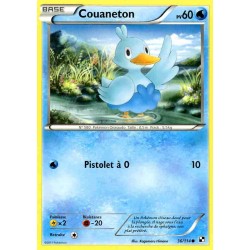 Pokémon 36/114 Couaneton REVERSE Noir & Blanc Noir & Blanc
