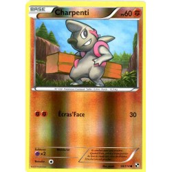 Pokémon 58/114 Charpenti REVERSE Noir & Blanc Noir & Blanc