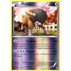 Pokémon 91/114 Frison REVERSE Noir & Blanc Noir & Blanc
