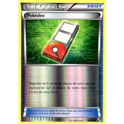 Pokémon 98/114 Pokédex REVERSE Noir & Blanc Noir & Blanc