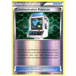 Pokémon 99/114 Communication Pokémon REVERSE Noir & Blanc Noir & Blanc