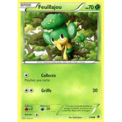 Pokémon 1/98 Feuillajou Commune Noir & Blanc Pouvoirs Emergents