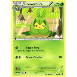 Pokémon 6/98 Couverdure Peu commune Noir & Blanc Pouvoirs Emergents