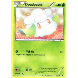 Pokémon 9/98 Doudouvet Commune Noir & Blanc Pouvoirs Emergents