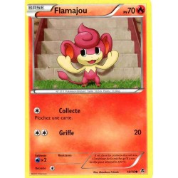 Pokémon 18/98 Flamajou Commune Noir & Blanc Pouvoirs Emergents