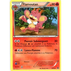 Pokémon 19/98 Flamoutan Rare Noir & Blanc Pouvoirs Emergents
