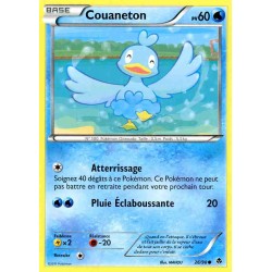 Pokémon 26/98 Couaneton Commune Noir & Blanc Pouvoirs Emergents